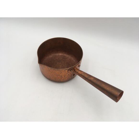 Mauviel 1830 Solid Copper Sugar Pot 6.5" Diameter Made in France - Picture 1 of 7